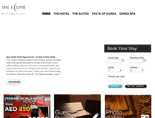 Tablet Screenshot of eclipsesuites.com